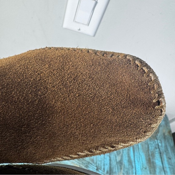 Minnetonka Suede Ankle Moccasins Size 9 - Picture 6 of 13